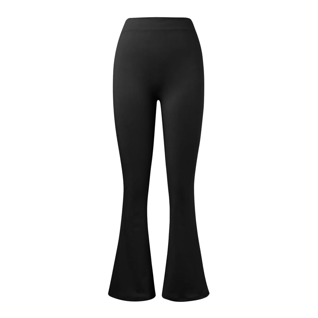 Fashion Micro Horn Leggings Women V-back Waist