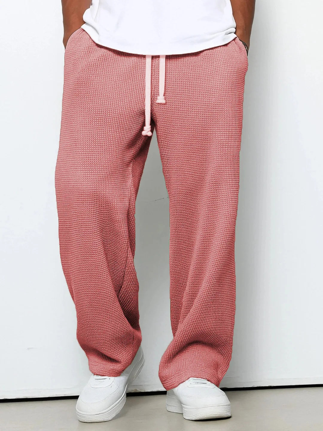 Straight-leg sweatpants