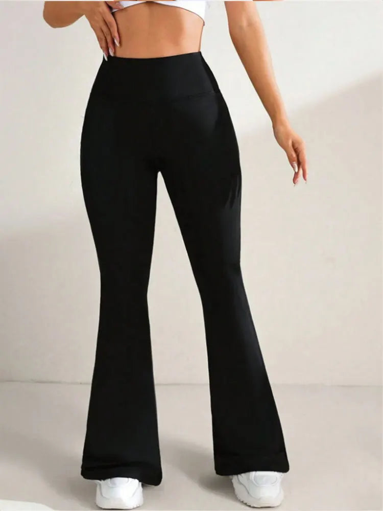 Flare Pants High Waist  Wide Leg Bootcut Leggings