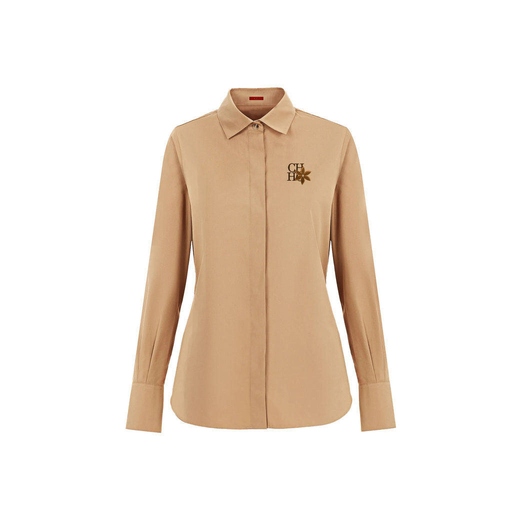 New Women Skirts Sets Long Sleeved Shirts Embroidery Desig