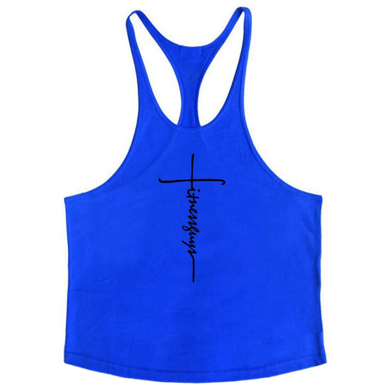 Just Gym Stringers Mens Tank Tops Sleeveless Shirt