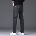 Straight Jeans Men New Stretch Slim Fit