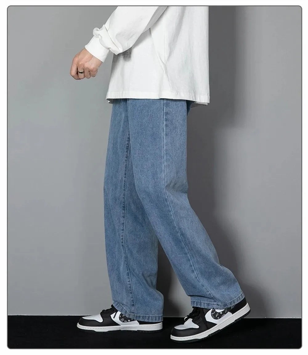 Men's Casual Long Jeans Classic