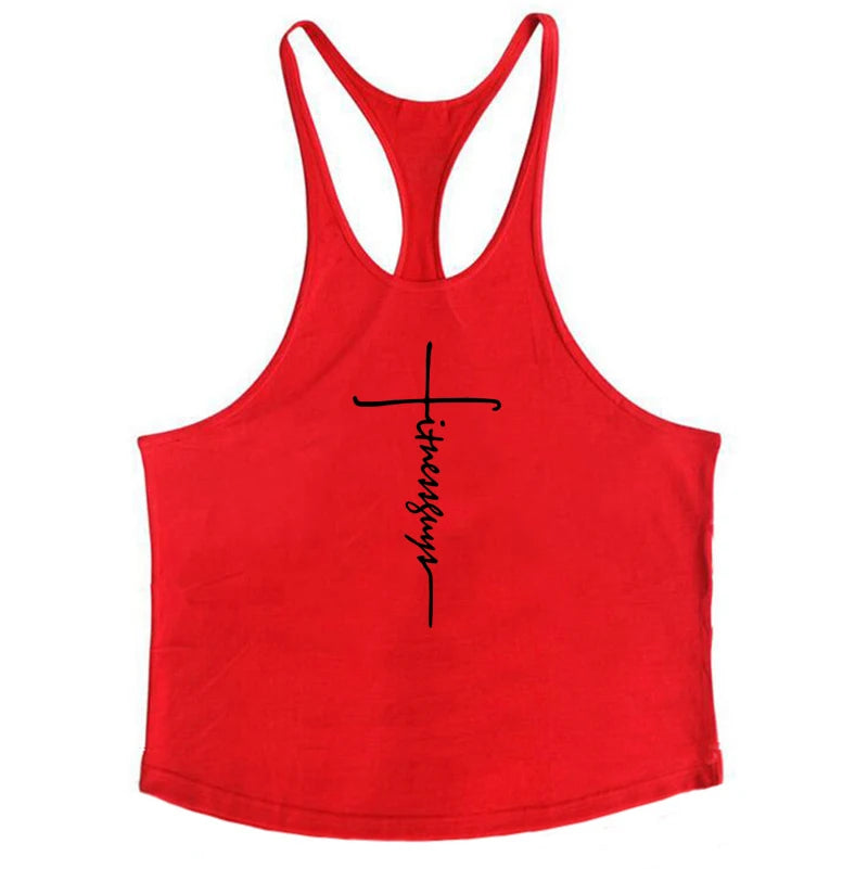 Just Gym Stringers Mens Tank Tops Sleeveless Shirt