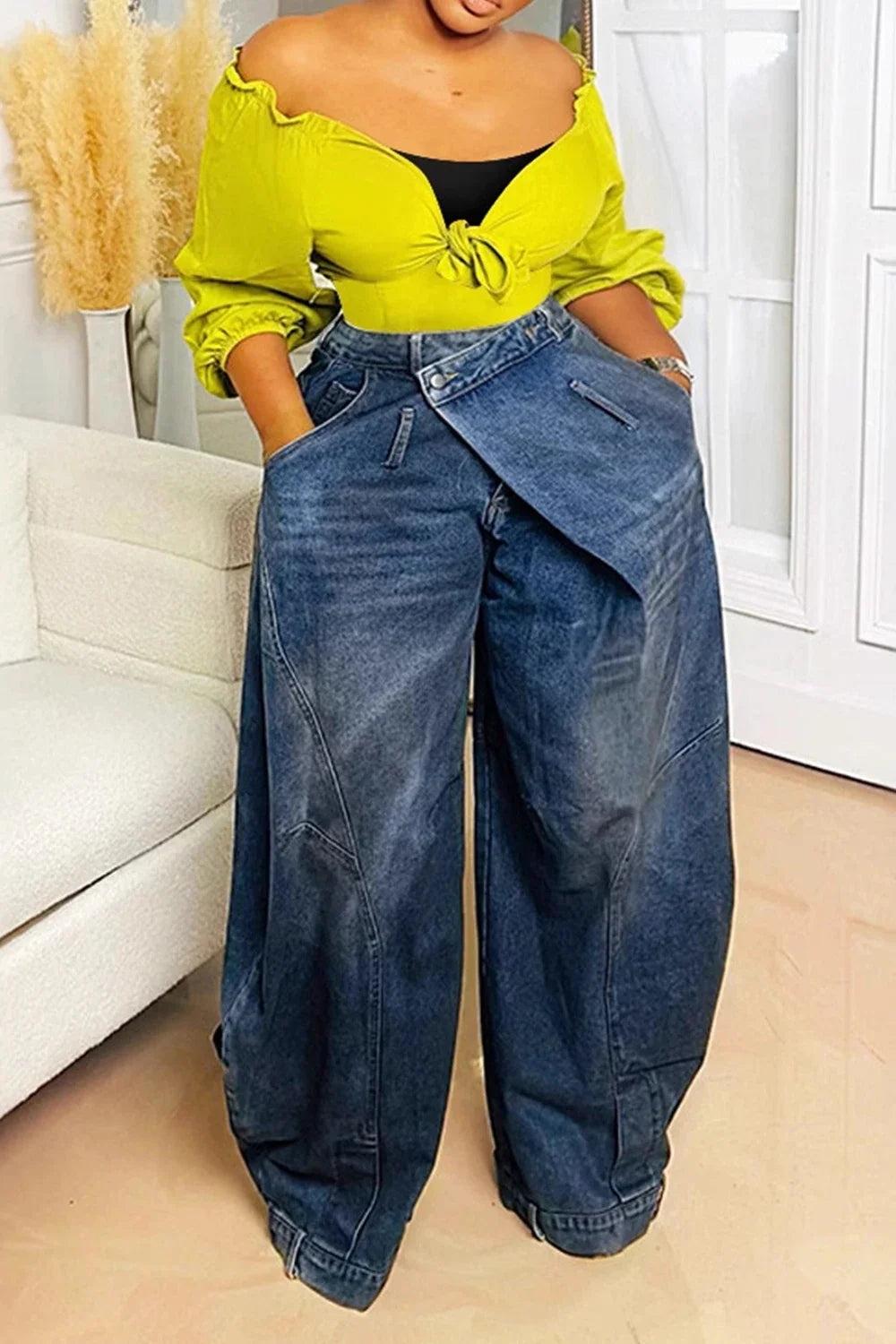 Women Loose Denim Jeans