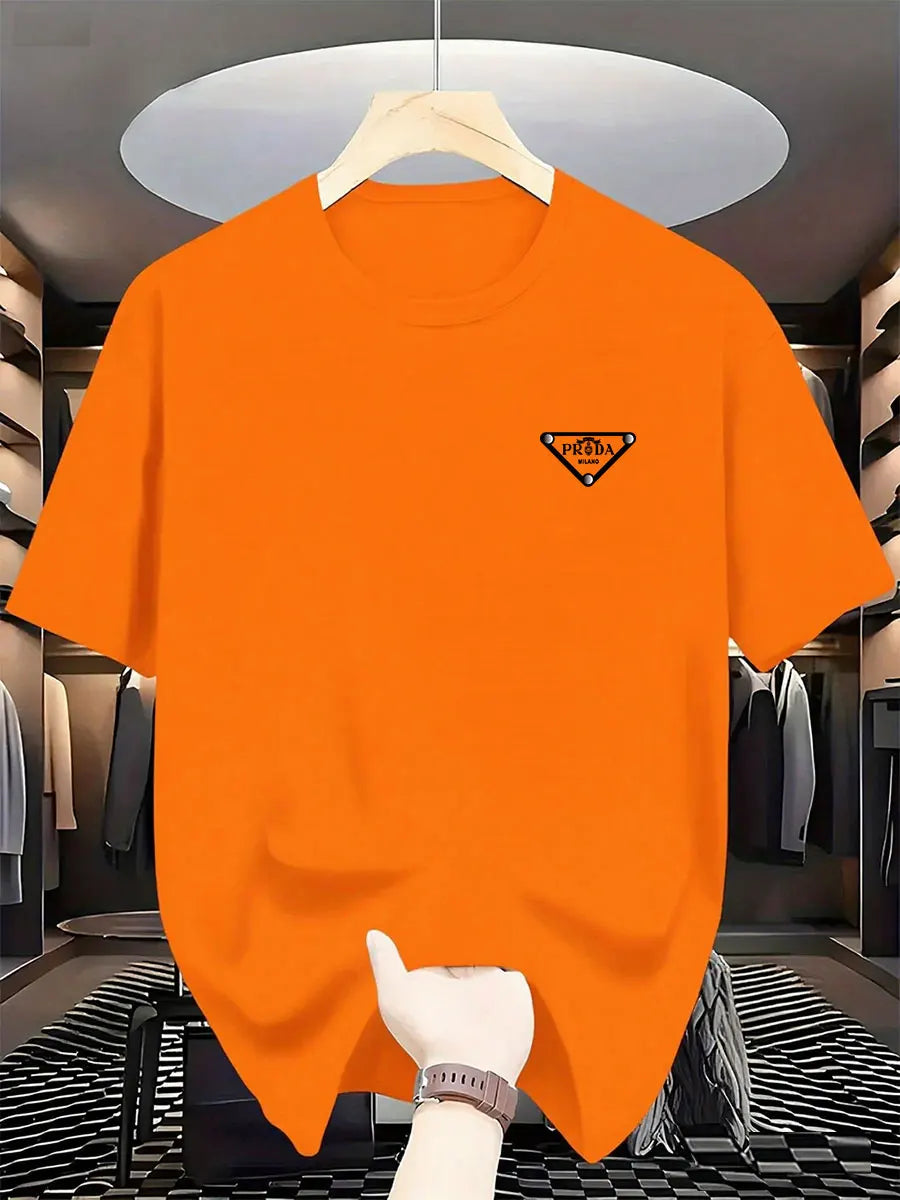 Men's high-quality pure cotton printed