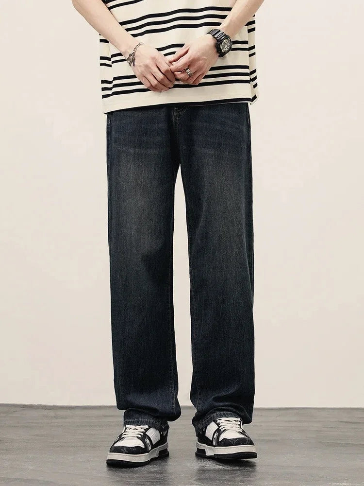 New Men Straight Vintage Fit Jeans