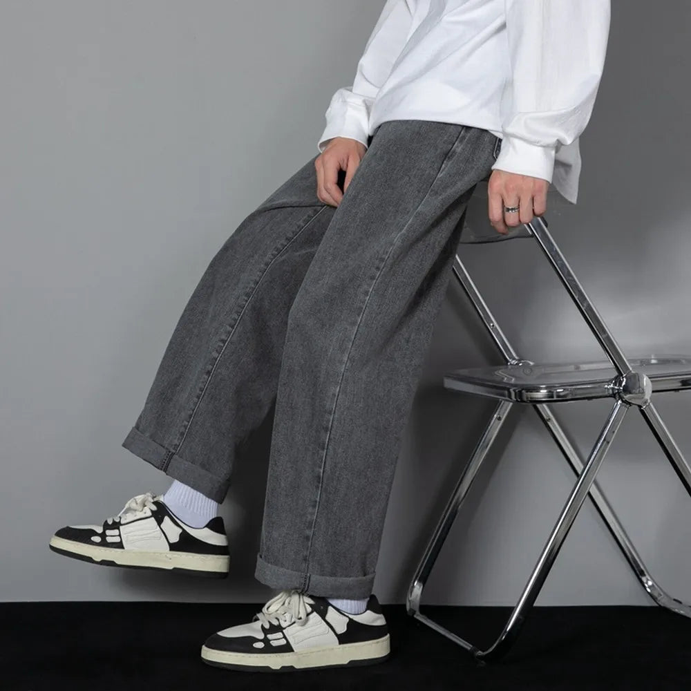 Men's Casual Long Jeans Classic
