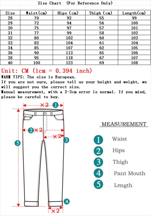 Men's Pure Black Slim Jeans Straight