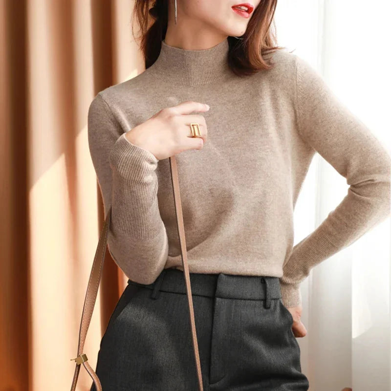 Autumn Winter chic Bottom Sweaters