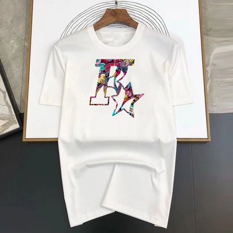Men's and Women's New Star K Top Basic Cotton T-shirt