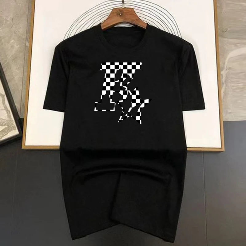 Men's and Women's New Star K Top Basic Cotton T-shirt