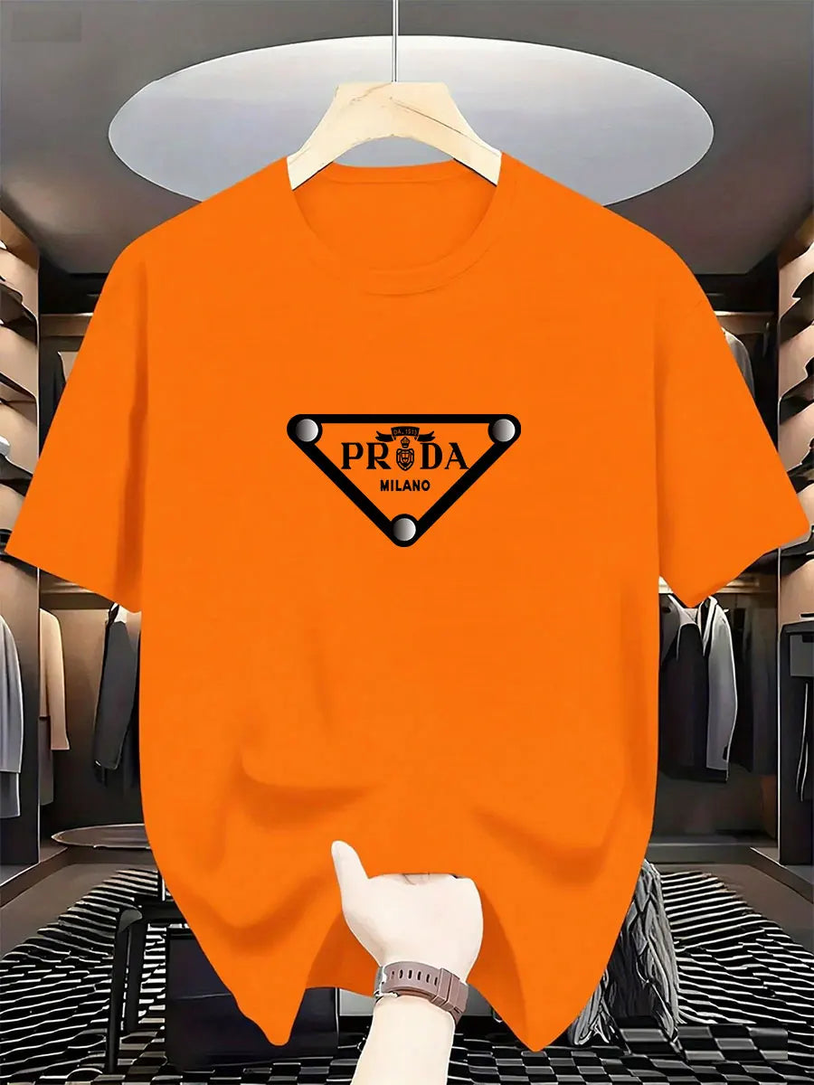 Men's high-quality pure cotton printed