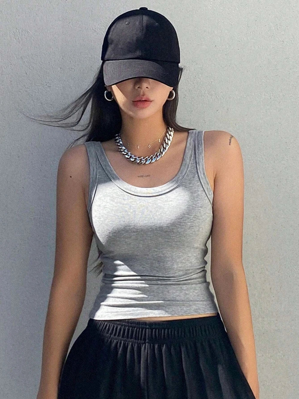 New Cotton Sleeveless Outerwear Top