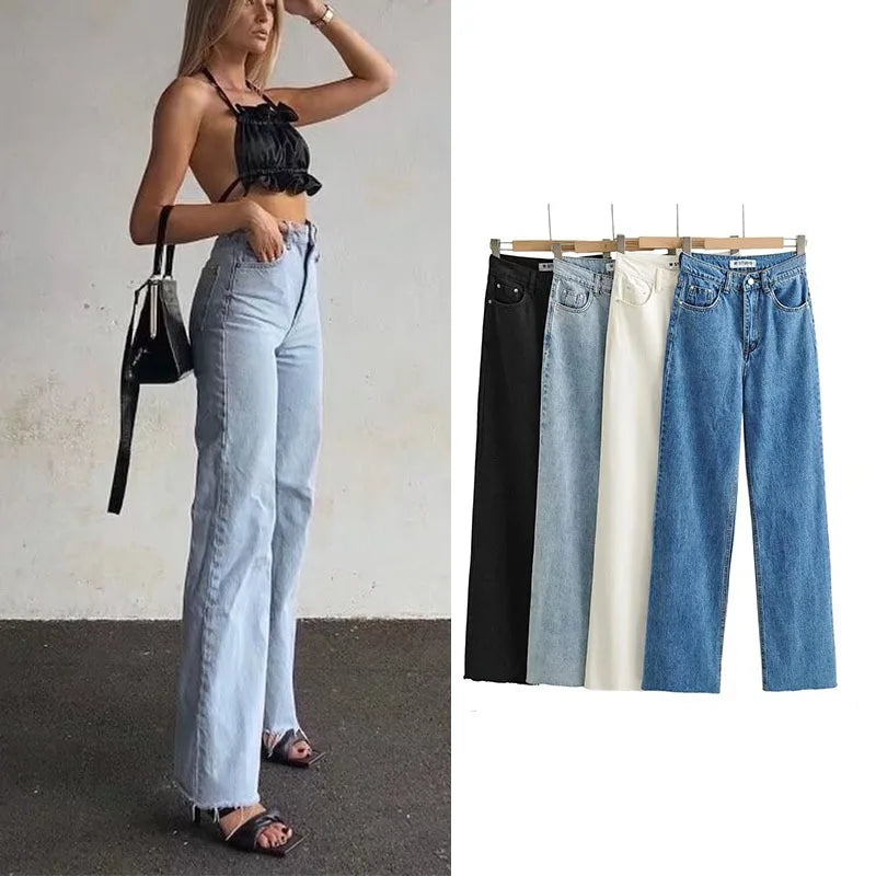 Women's High Waist Jeans