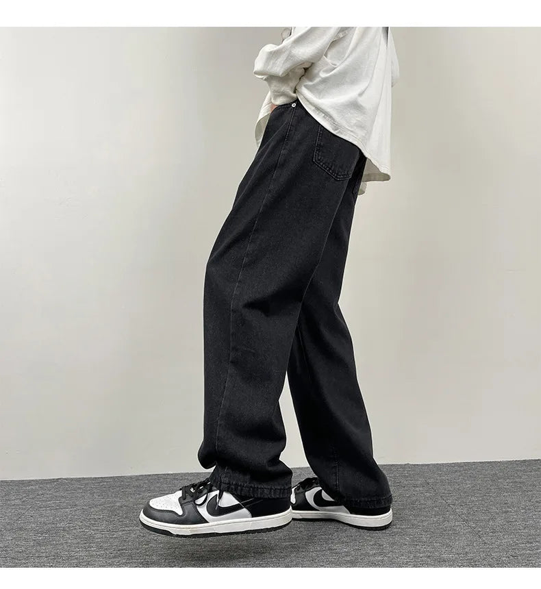 New Men's Straight & Wide Denim Jeans