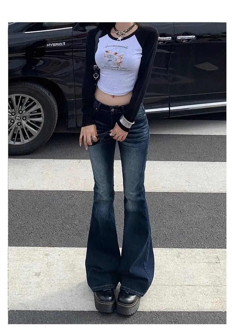 Slim Fit High Waist Casual Womens Jeans