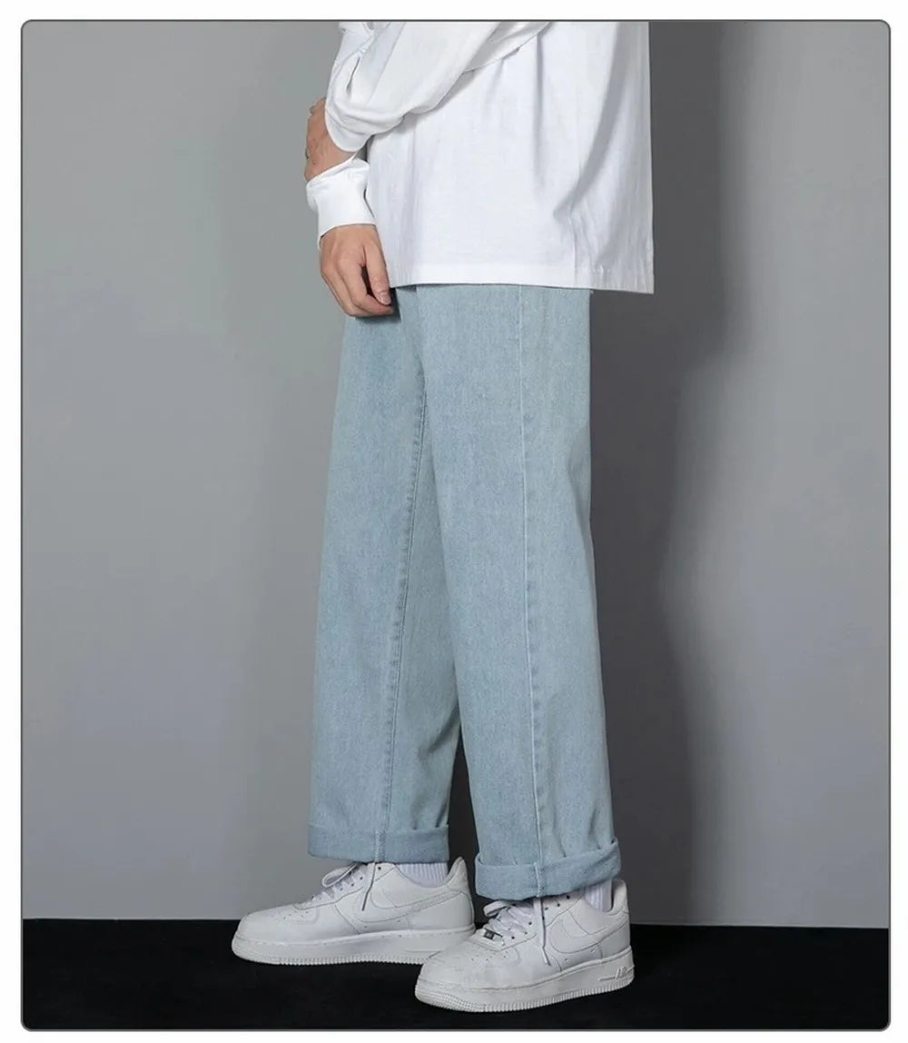 Men's Casual Long Jeans Classic