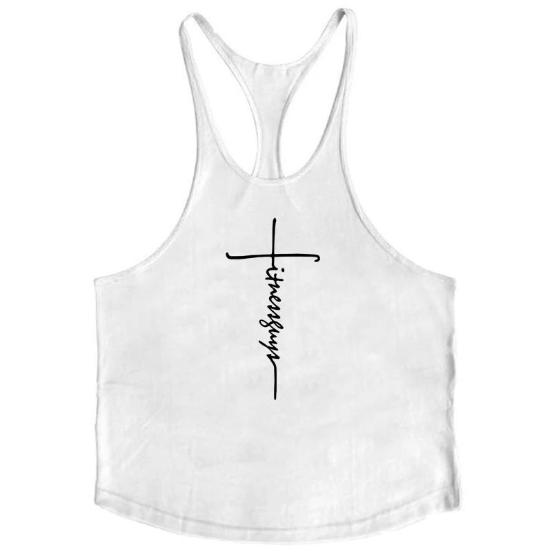 Just Gym Stringers Mens Tank Tops Sleeveless Shirt