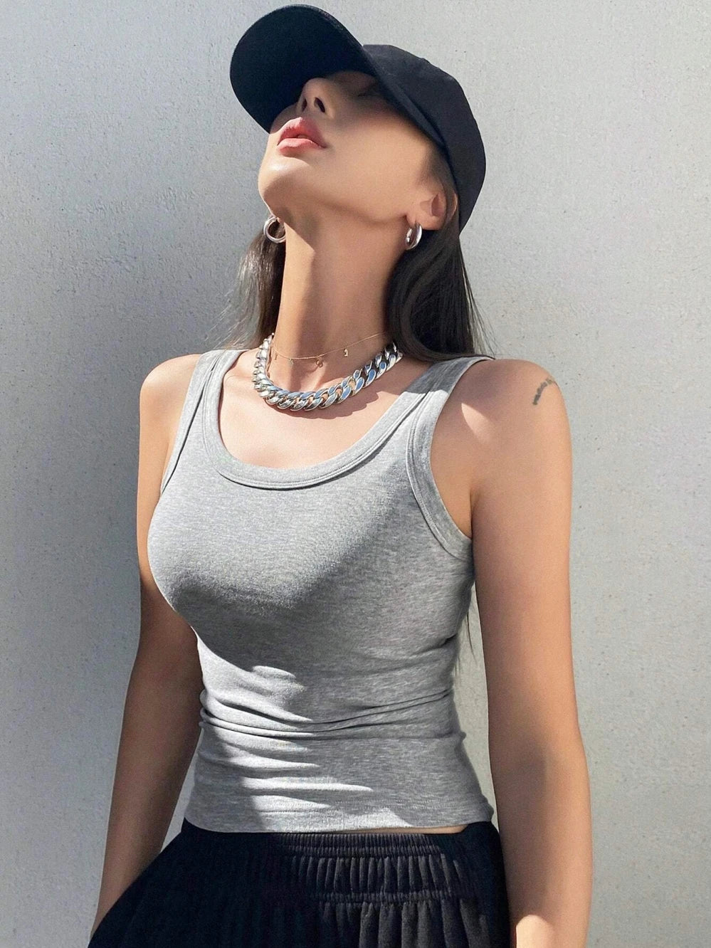 New Cotton Sleeveless Outerwear Top