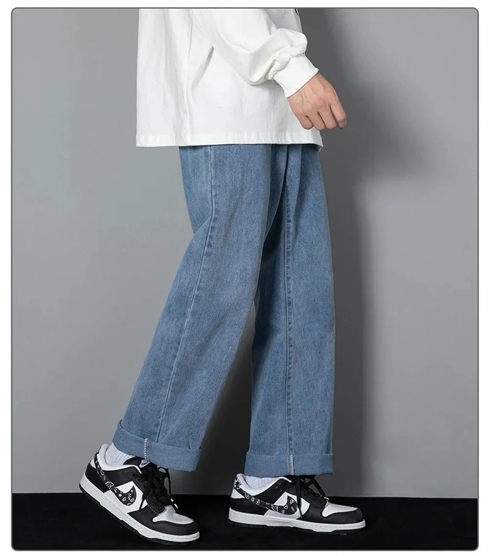 Men's Casual Long Jeans Classic