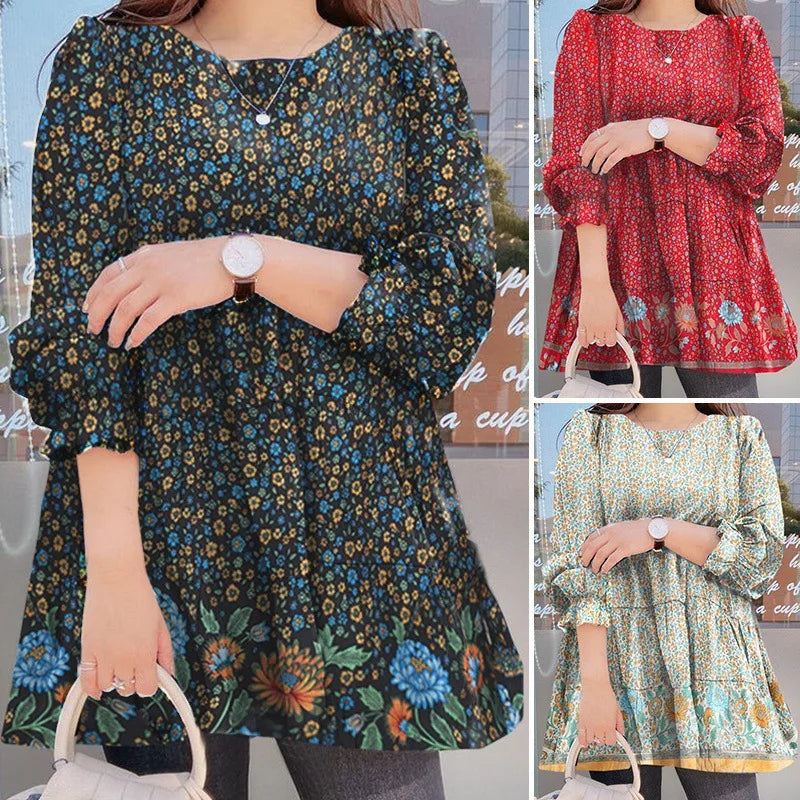 Autumn Winter Womens Blouse