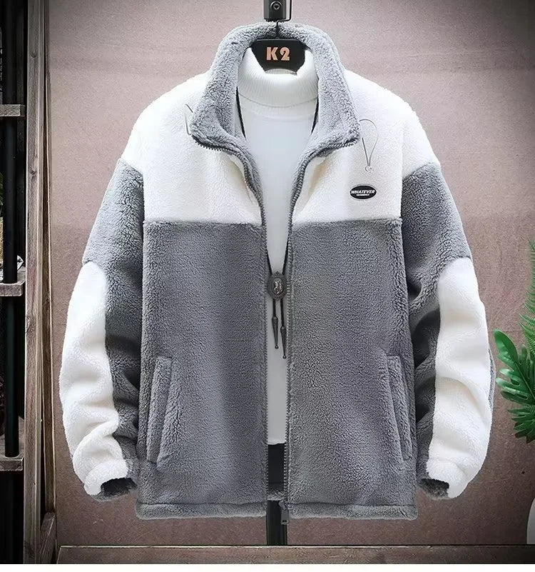 Winter Jackets New Men's Sherpa Lined Jacket