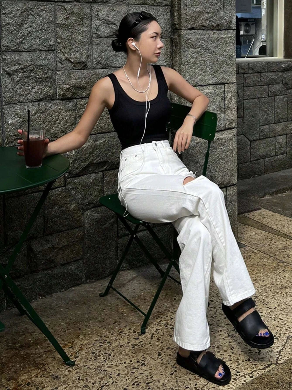 New Cotton Sleeveless Outerwear Top