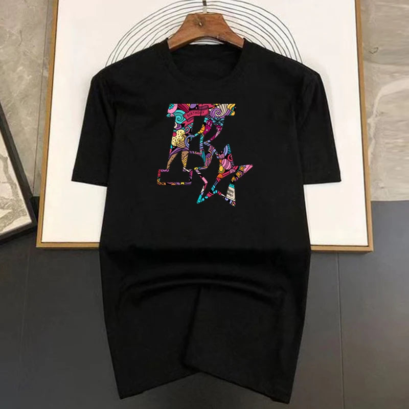 Men's and Women's New Star K Top Basic Cotton T-shirt