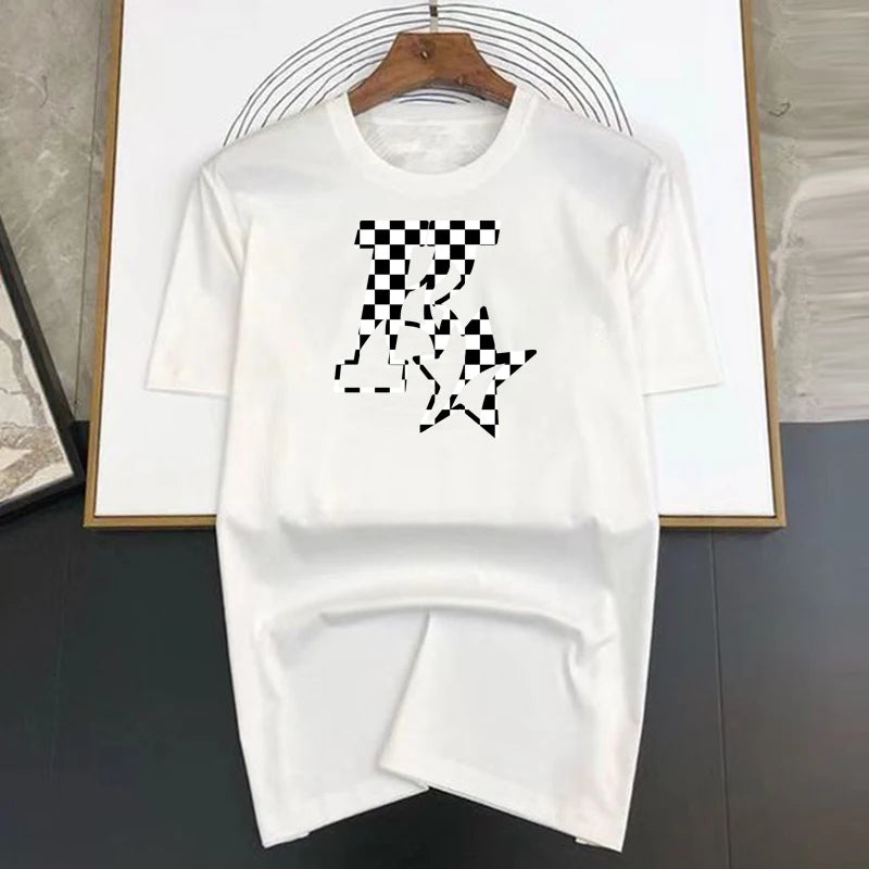 Men's and Women's New Star K Top Basic Cotton T-shirt