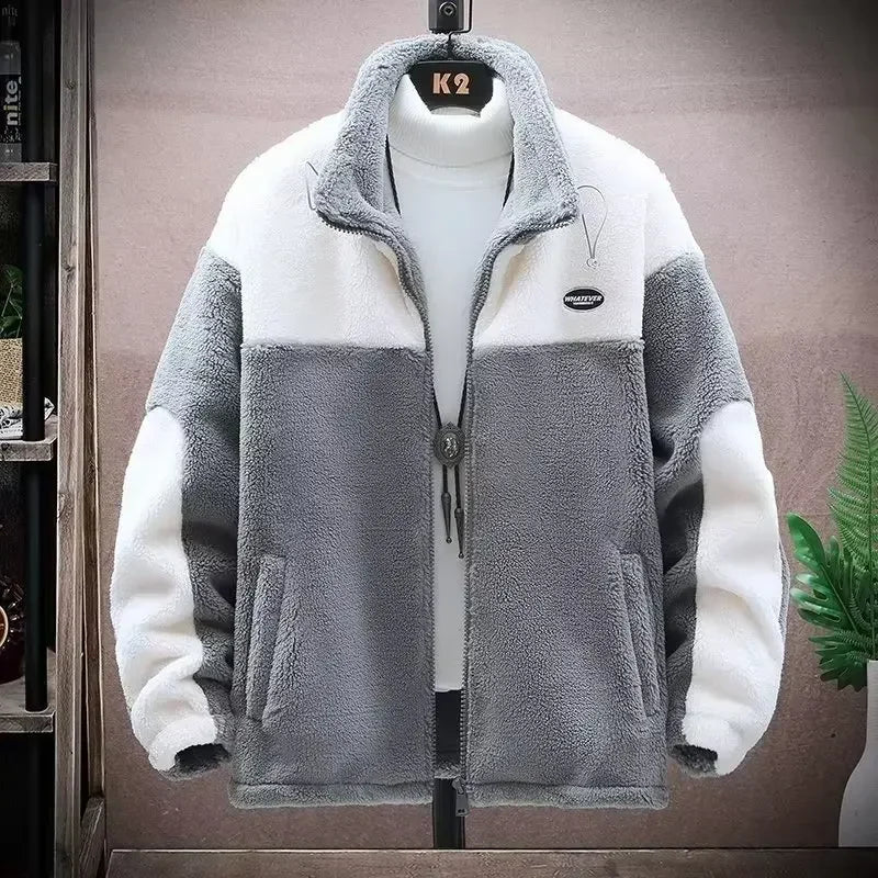 Winter Jackets New Men's Sherpa Lined Jacket