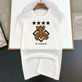 New Luxury Bear formen Basic pure Cotton T-shirt