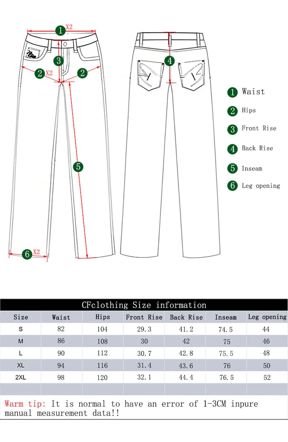 Men's Classic Baggy Straight