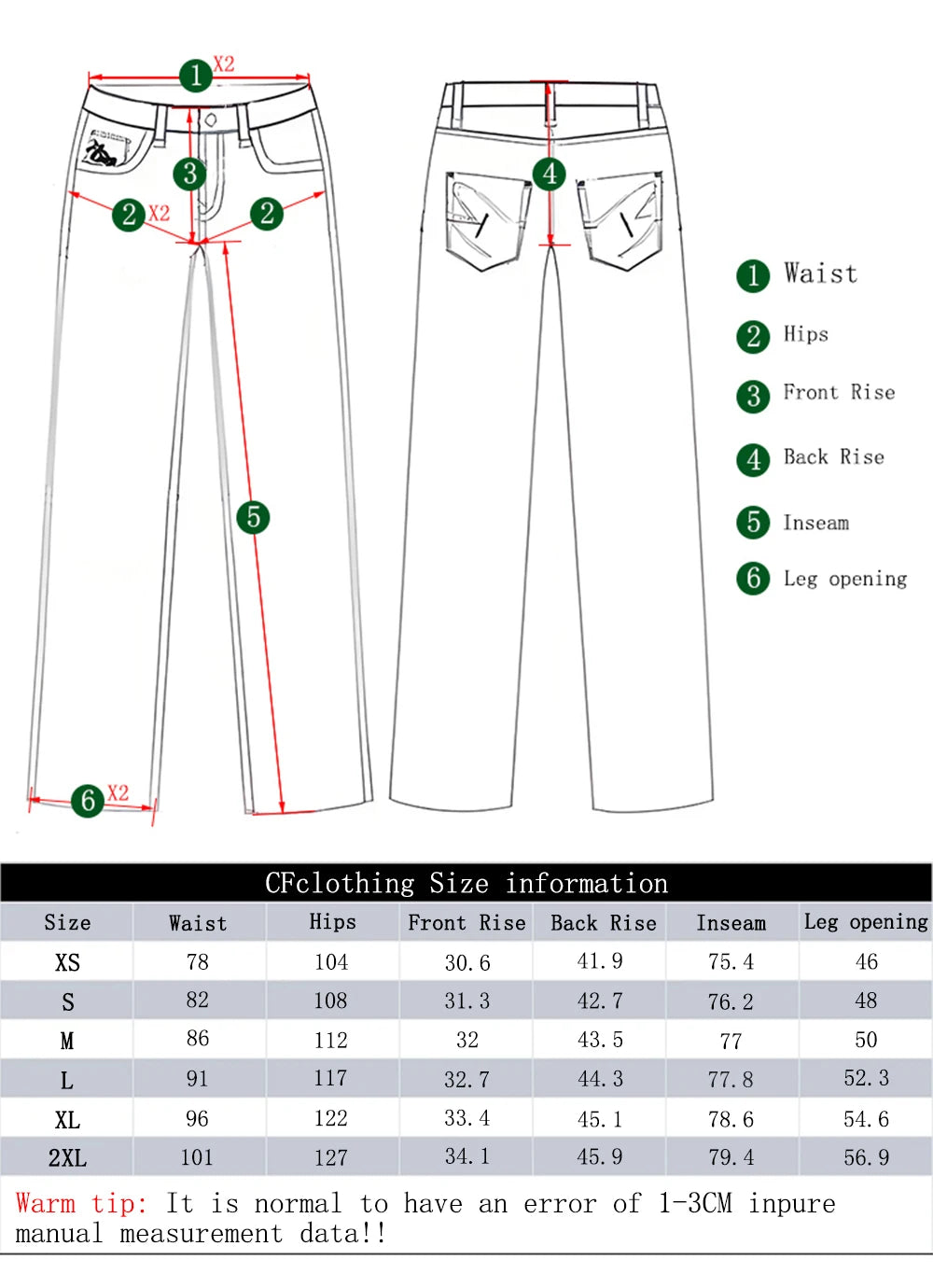 Men's Straight Loose Wide Baggy Jeans