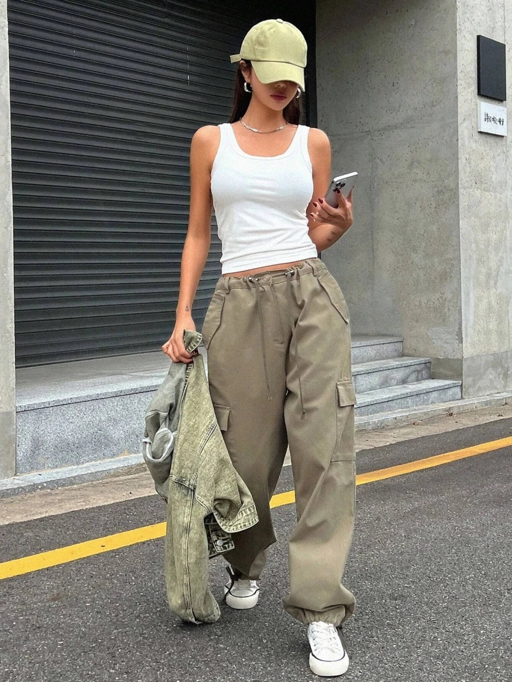 New Cotton Sleeveless Outerwear Top