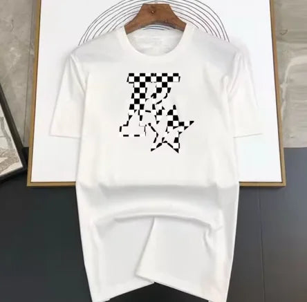 Men's Cotton Short-sleeved T-shirt for Summer