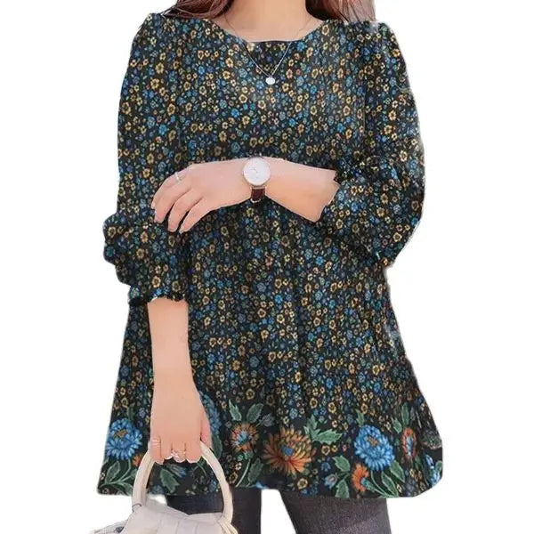 Autumn Winter Womens Blouse