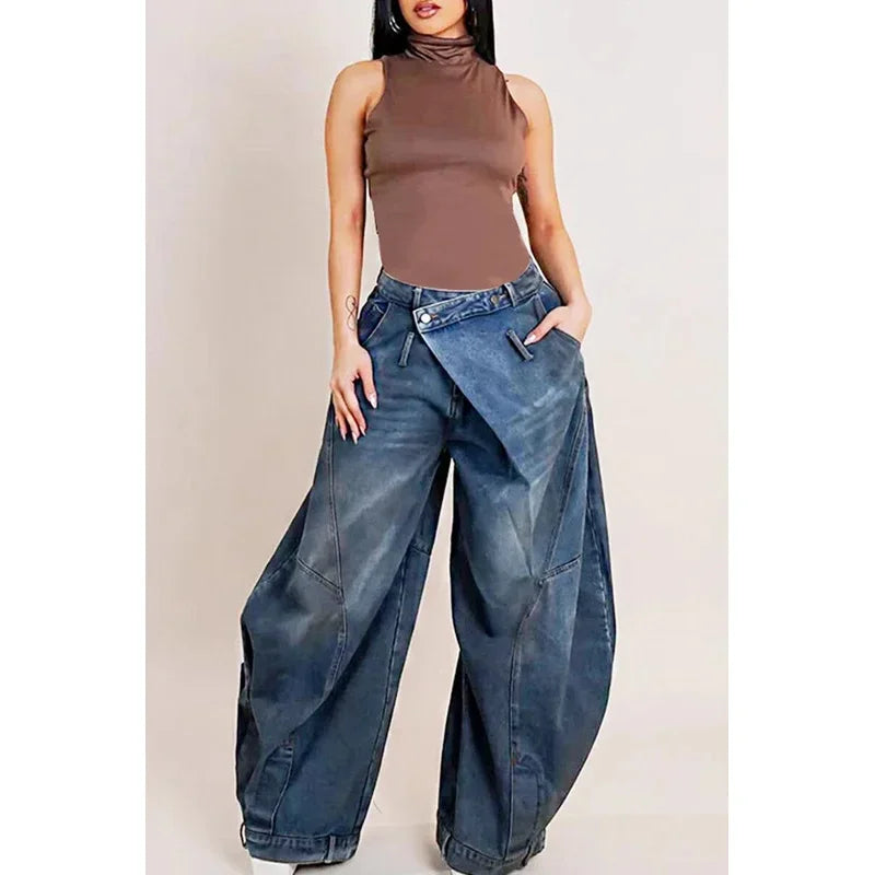 Women Loose Denim Jeans