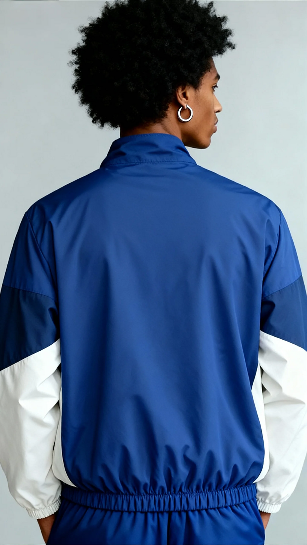 Men's color-blocked jacket, lightweight, casual, travel