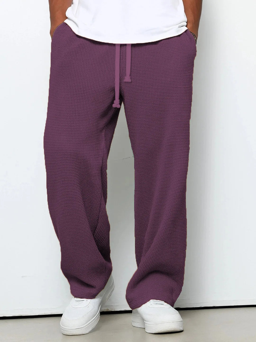 Straight-leg sweatpants
