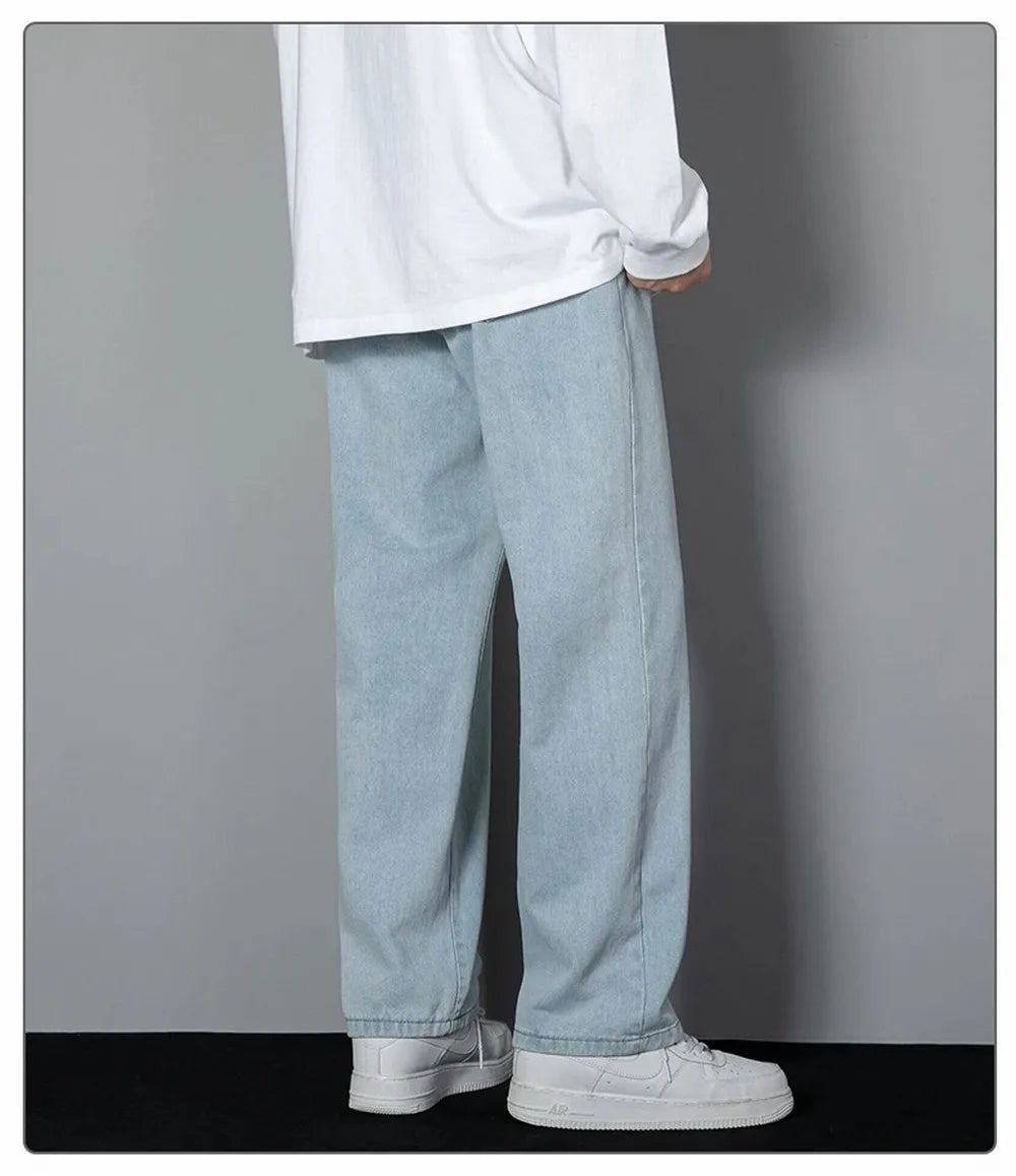 Men's Casual Long Jeans Classic