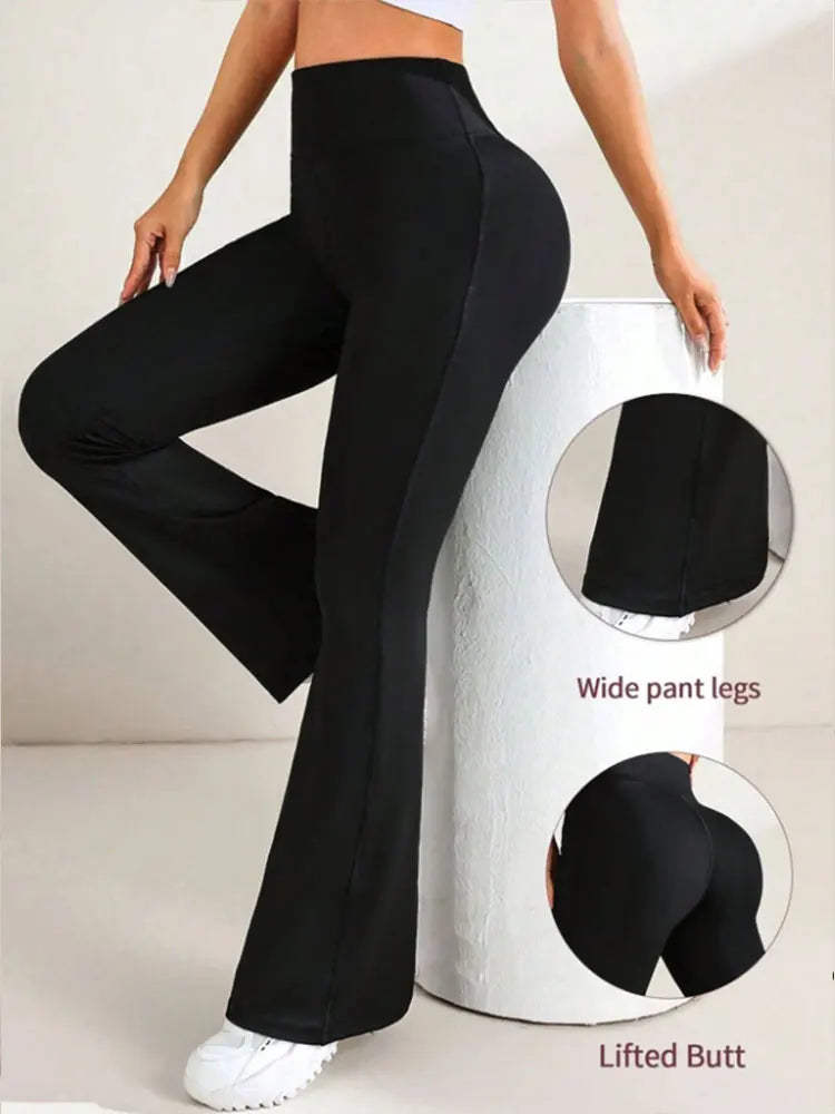 Flare Pants High Waist  Wide Leg Bootcut Leggings