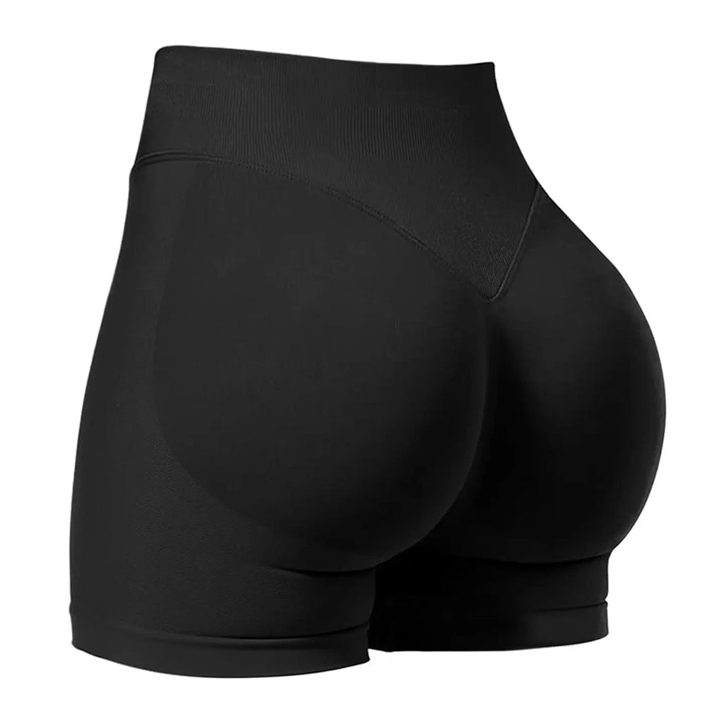 Pilates knit shorts medium intensity training high stretch