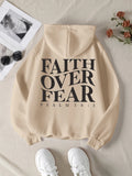 Faith over fear Christian Hoodie
