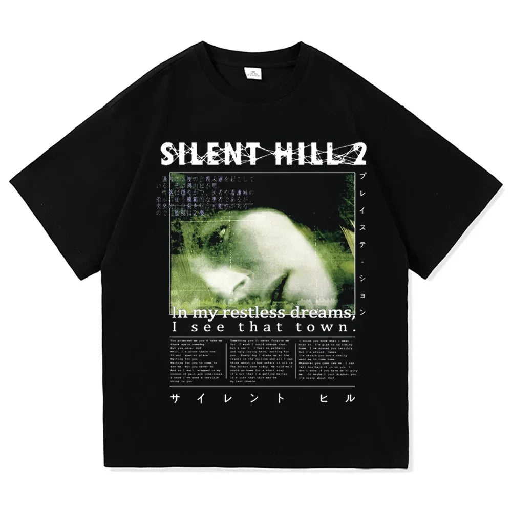 Men's Pyramid Head Silent Hill Round Neck Tees