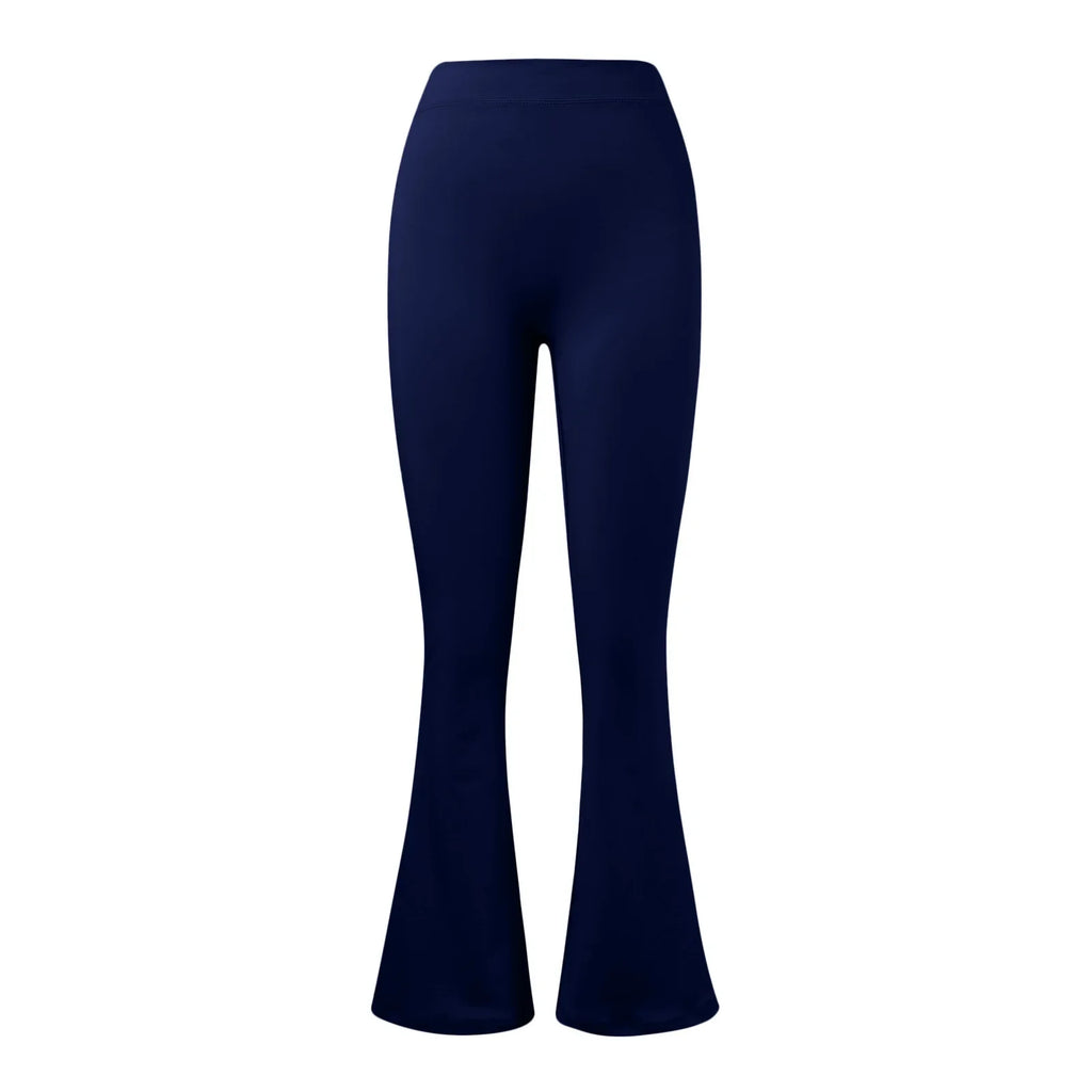 Fashion Micro Horn Leggings Women V-back Waist