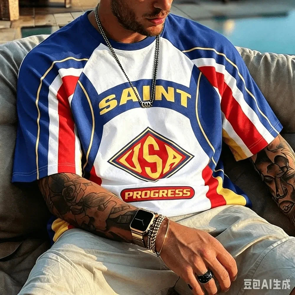 Brazil No.10 Retro Football Suit Men's and Women's 3D Printed T-shirt