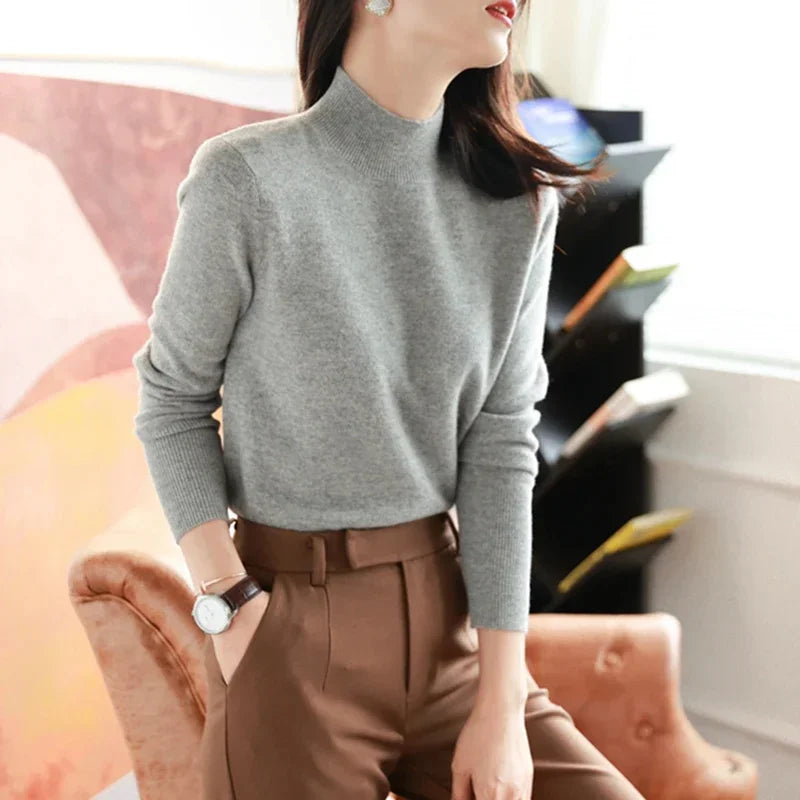 Autumn Winter chic Bottom Sweaters