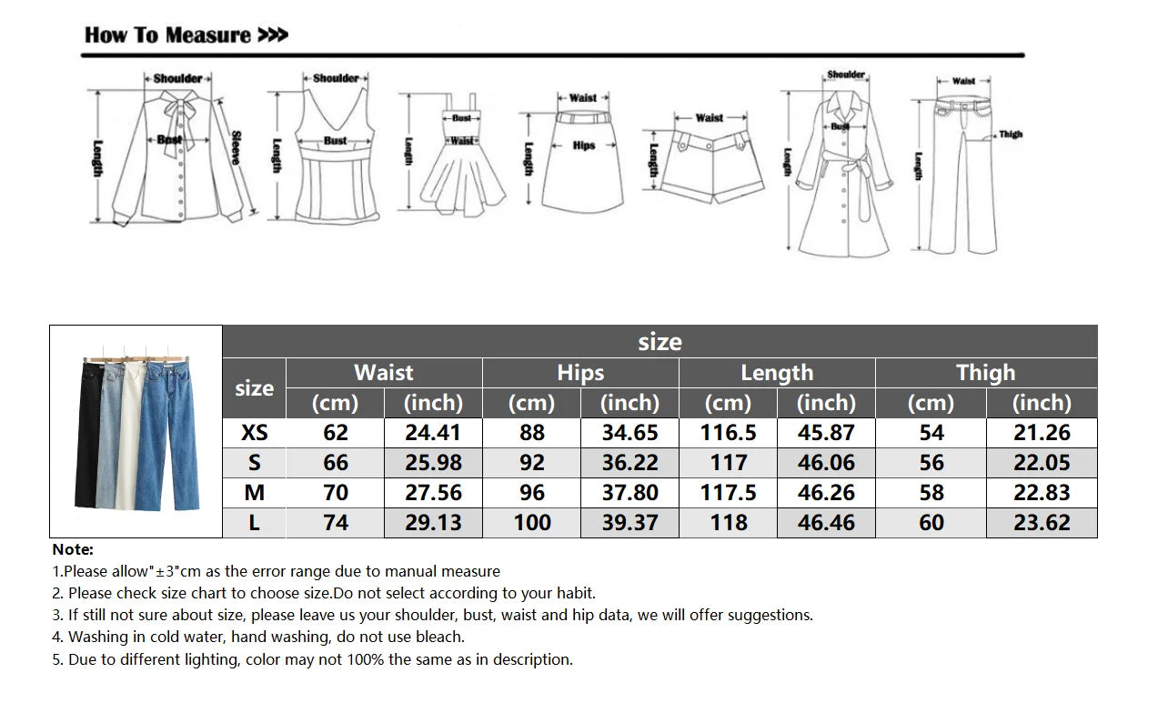 Women's High Waist Jeans