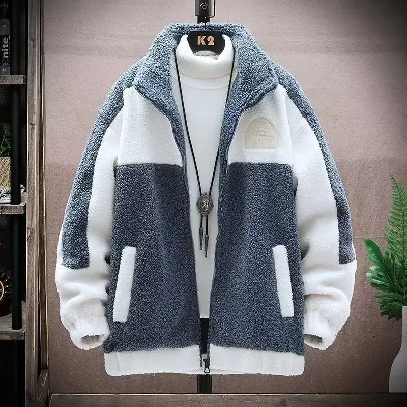 Winter Jackets New Men's Sherpa Lined Jacket